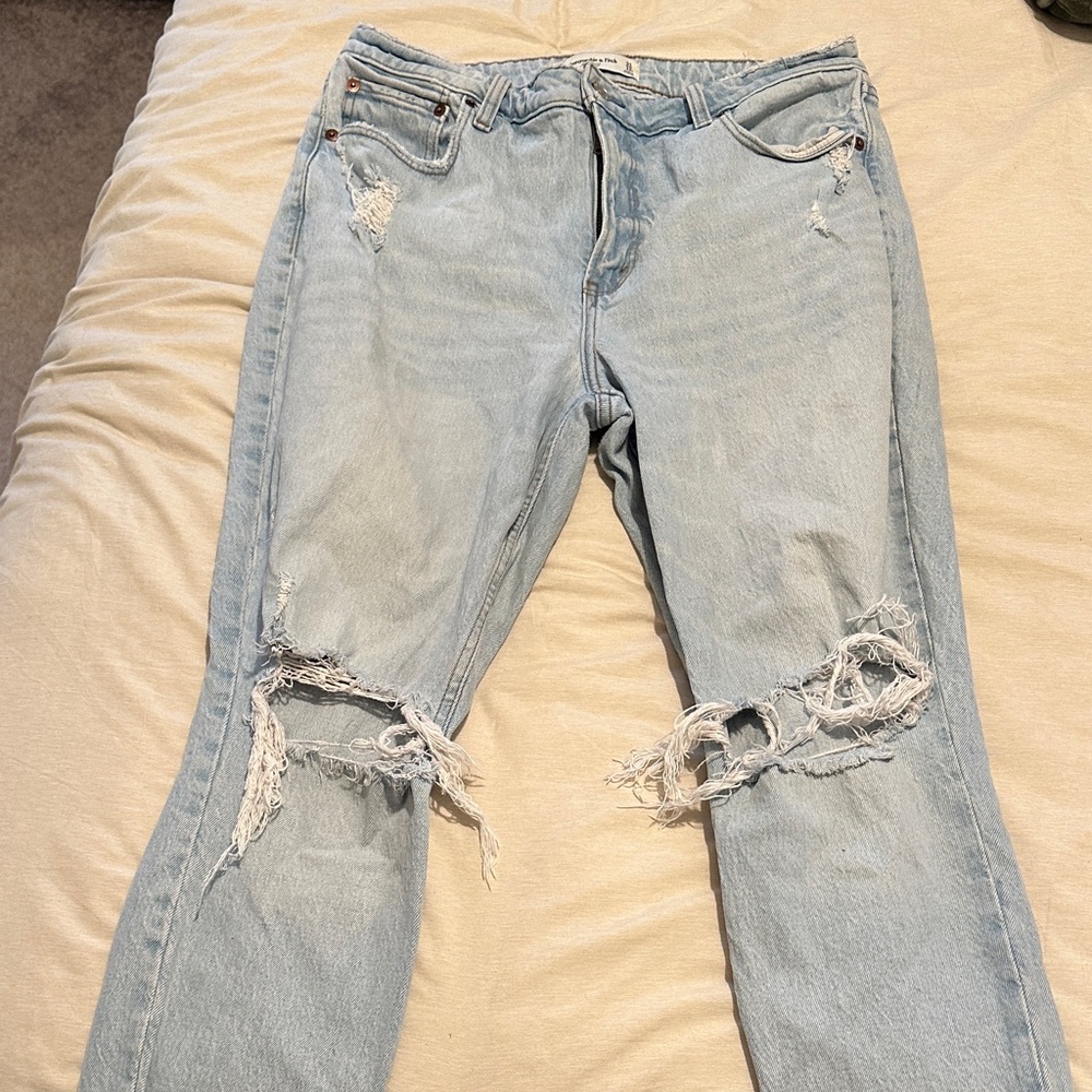 Abercrombie & Fitch Skinny High Rise Curve Love